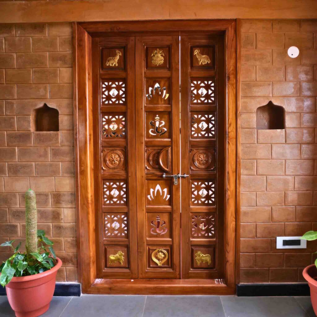 Devghar Design in Hall | Living Room Mandir Design | Luxury Mandir Design